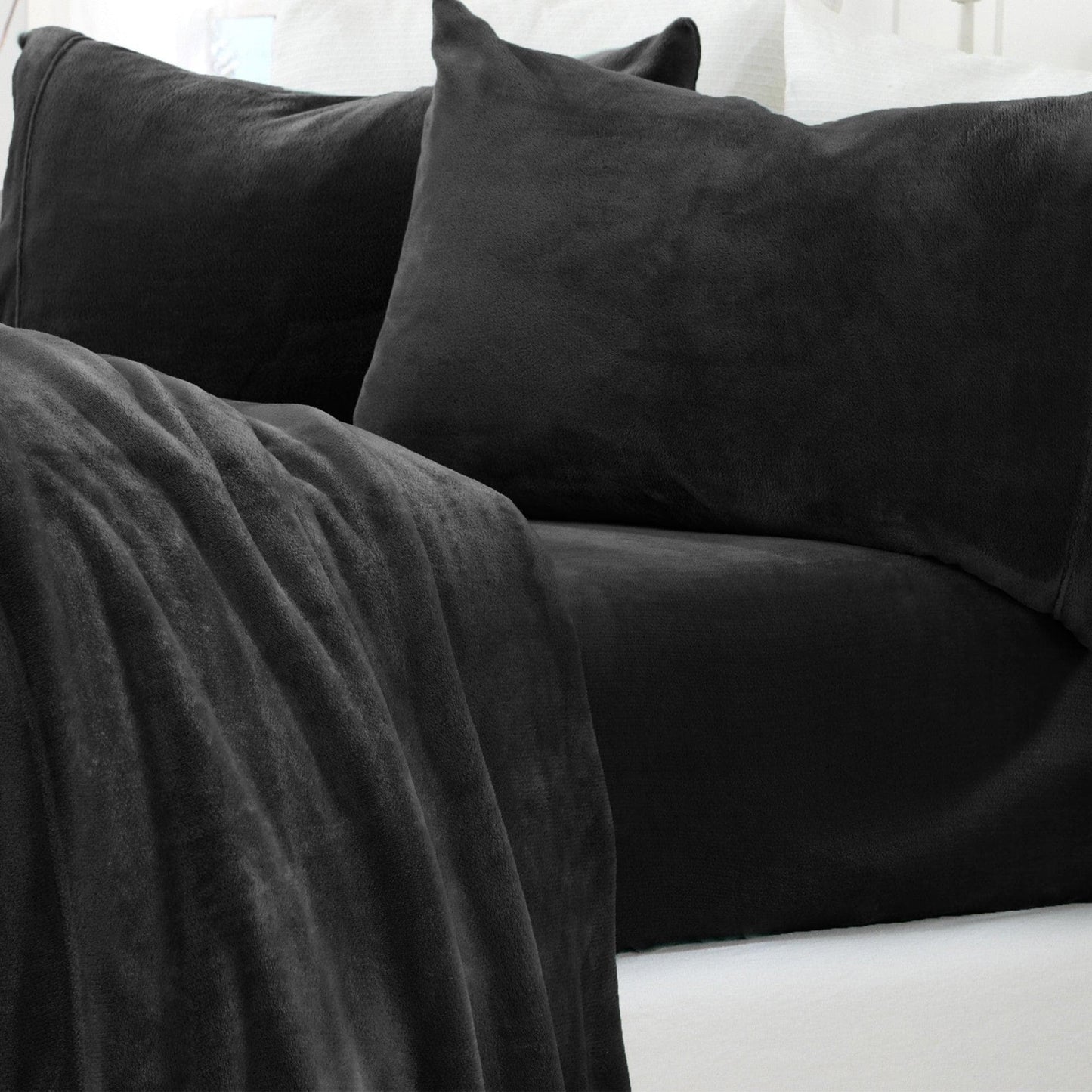 Ultra Soft Velvet Plush Bed Sheets and Luxe