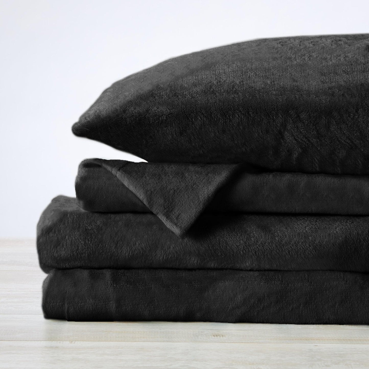 Ultra Soft Velvet Plush Bed Sheets and Luxe