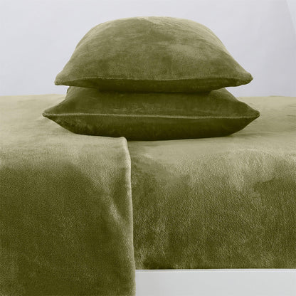 Ultra Soft Velvet Plush Bed Sheets and Luxe