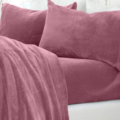 Ultra Soft Velvet Plush Bed Sheets and Luxe
