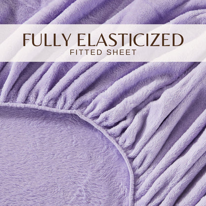Ultra Soft Velvet Plush Bed Sheets and Luxe