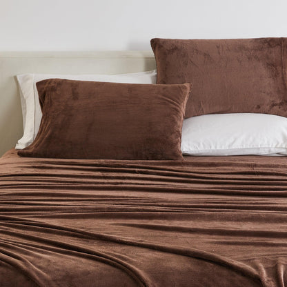 Ultra Soft Velvet Plush Bed Sheets and Luxe