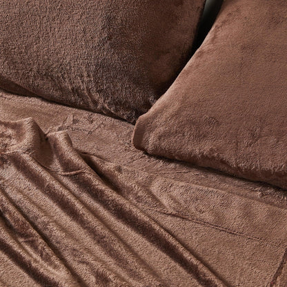Ultra Soft Velvet Plush Bed Sheets and Luxe