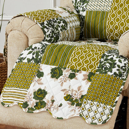 Reversible Floral Patchwork Furniture Cover
