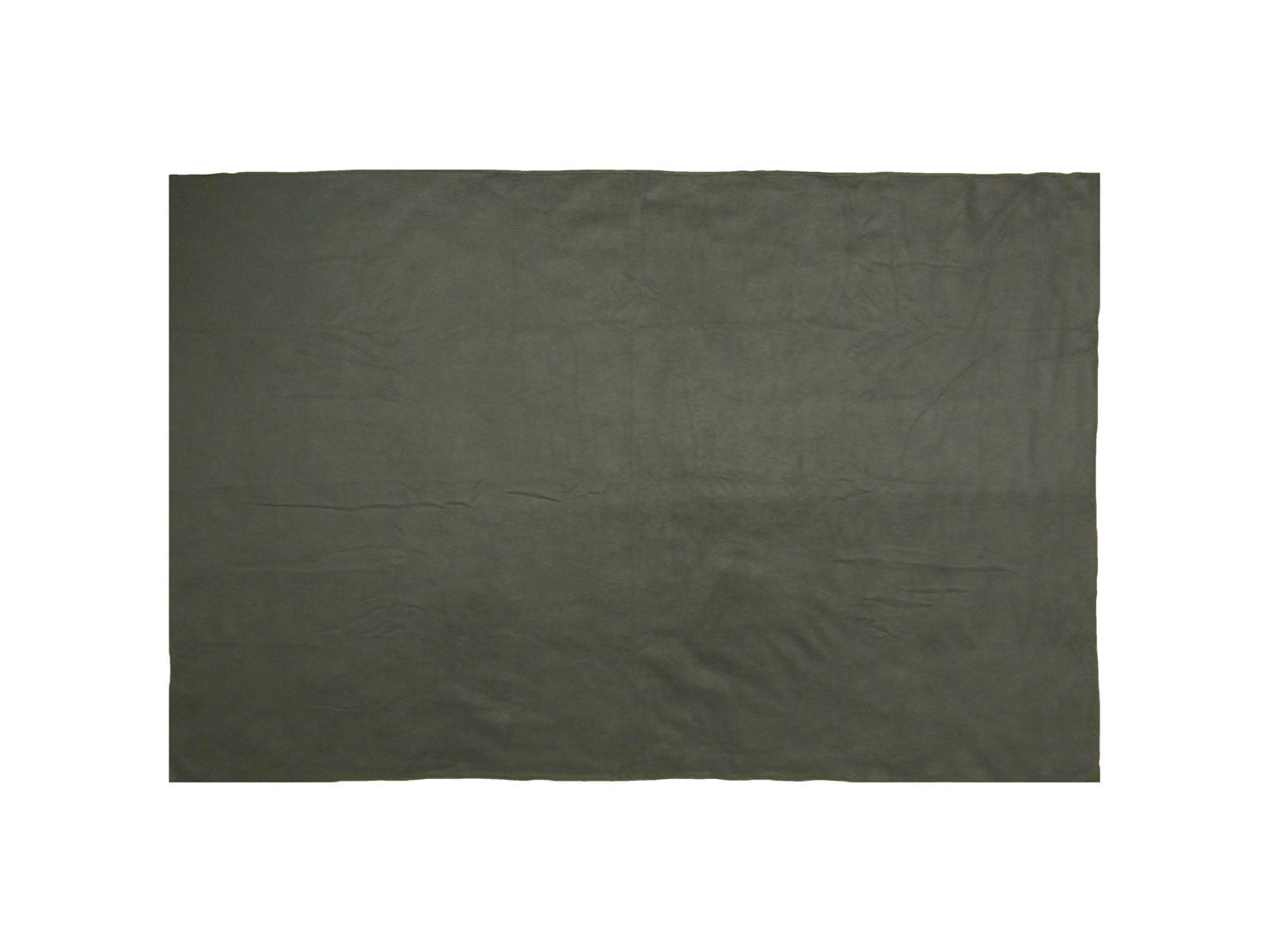 Fleece Camping Blanket by River Country Gear in olive green, rectangular throw on Tampa Home & Garden Store