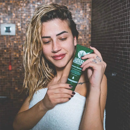 Green Bubble Hair Growth Set by Bubbly, pack of 3, green tubes, Beauty Care Bag on Tampa Home & Garden Store