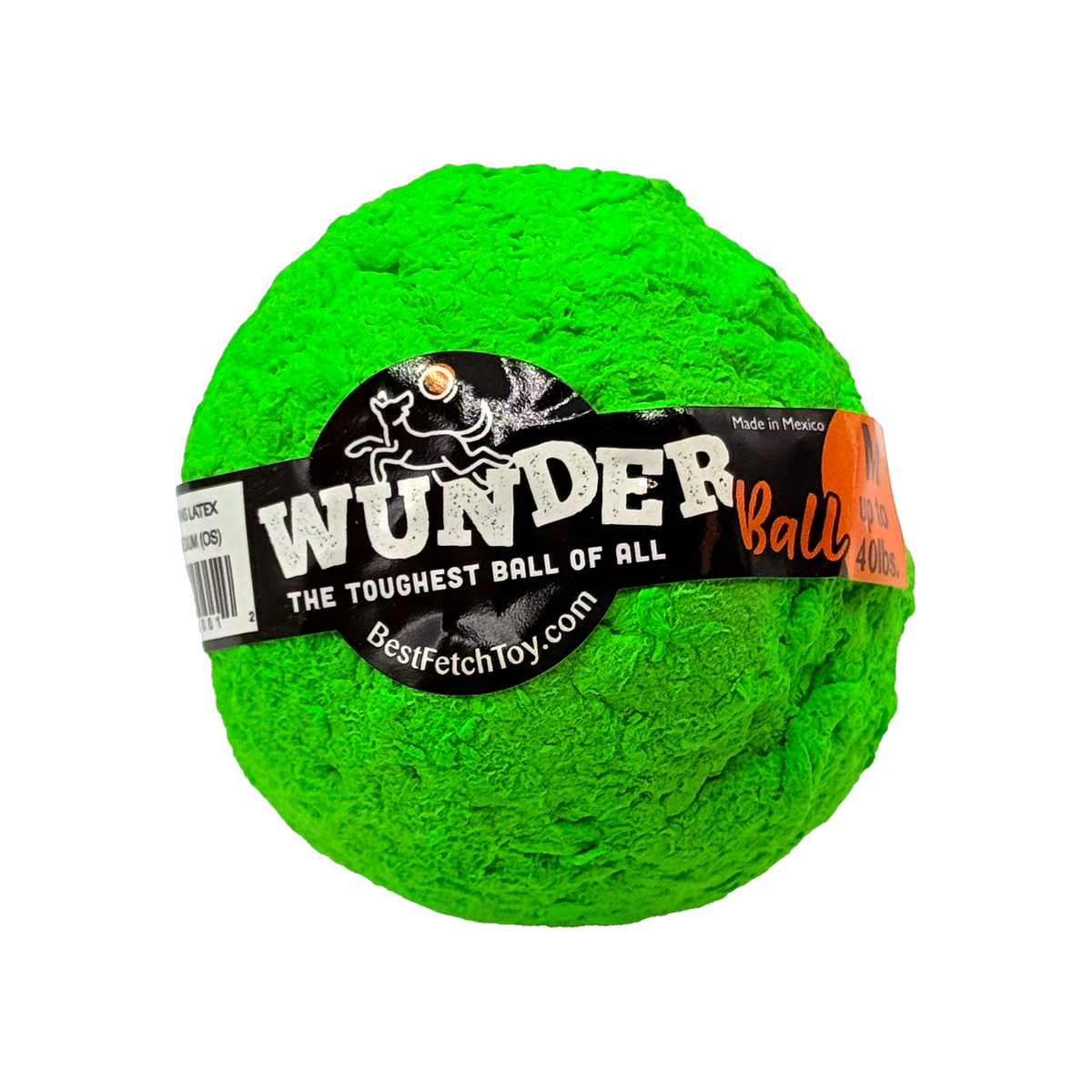 WUNDERball Fetch Toy Natural Rubber Ball For Dogs