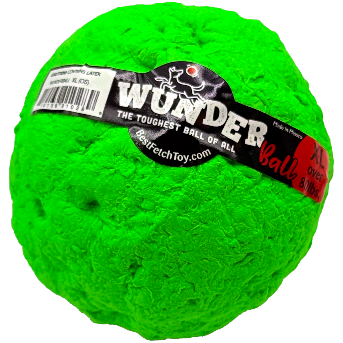 WUNDERball Fetch Toy Natural Rubber Ball For Dogs