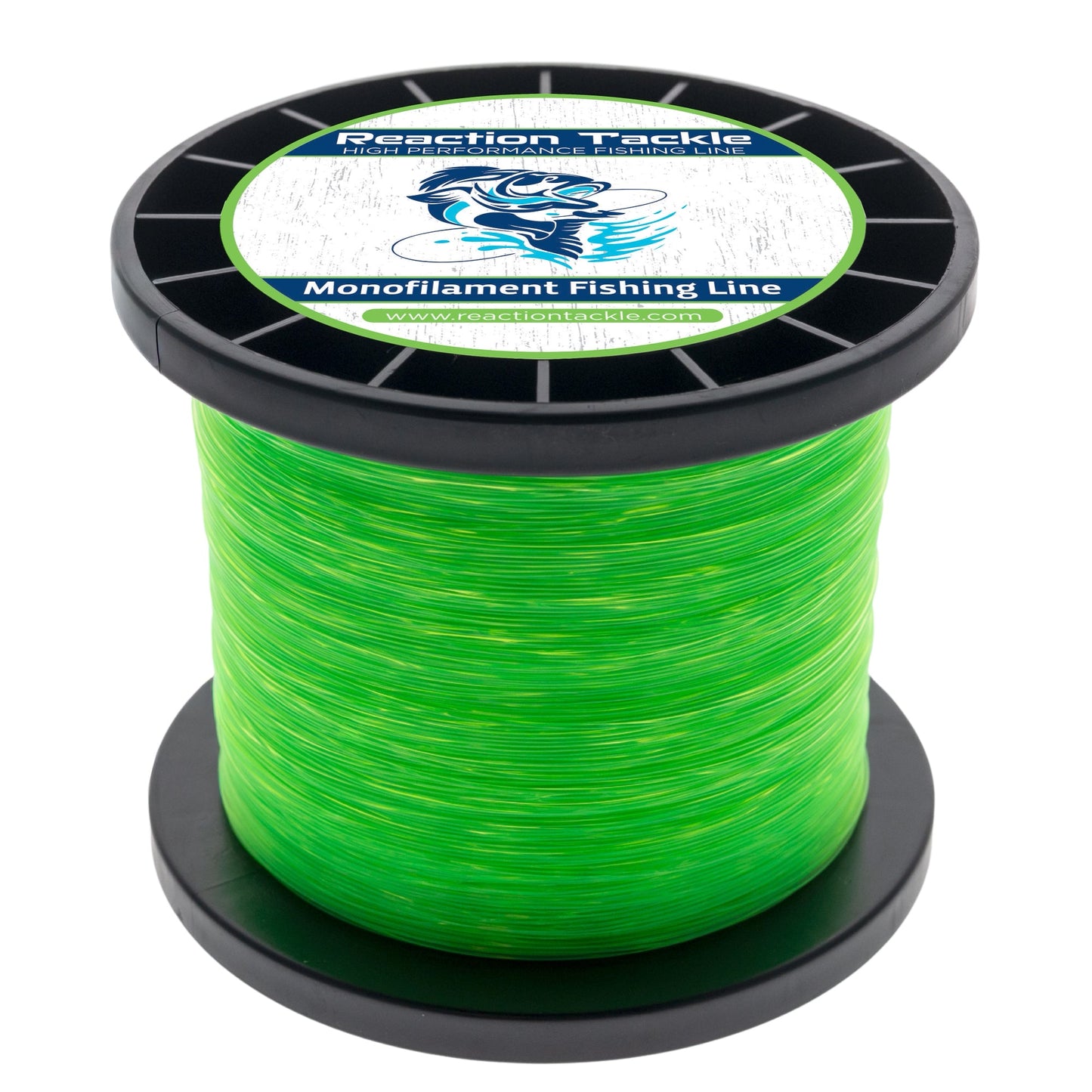 Fil de pêche monofilament en nylon Reaction Tackle - Bobines jumbo de 1 livre