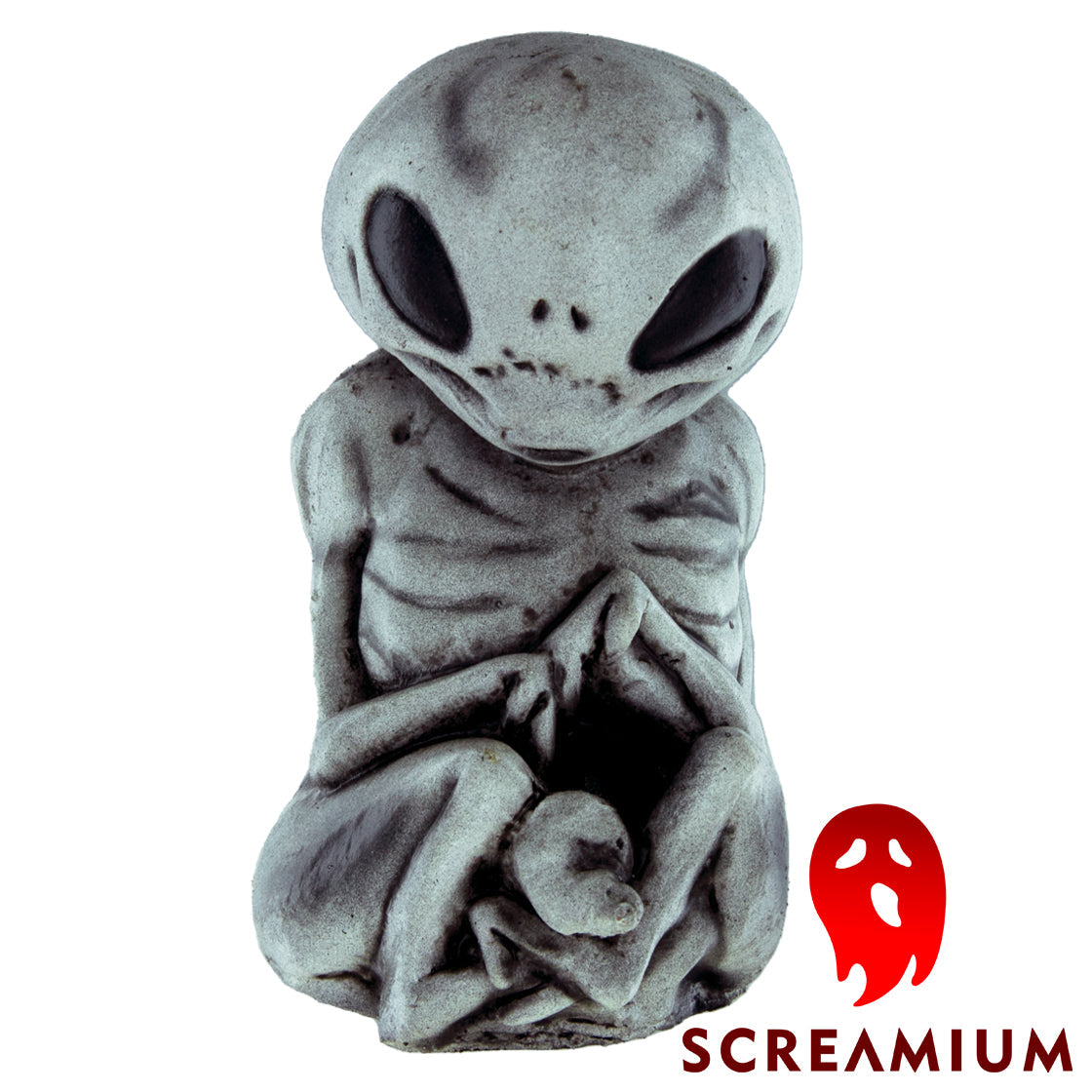 Grey Alien Monster Embryo in Formaldehyde Jar Prop