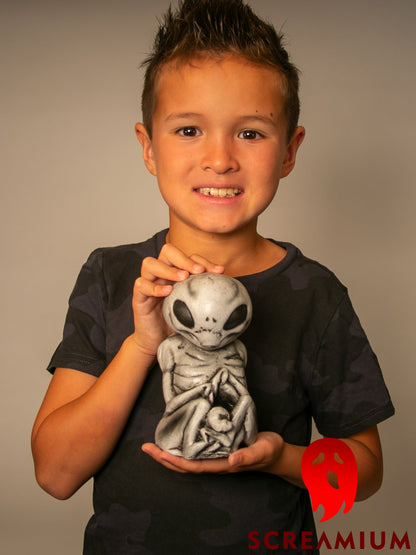 Grey Alien Monster Embryo in Formaldehyde Jar Prop
