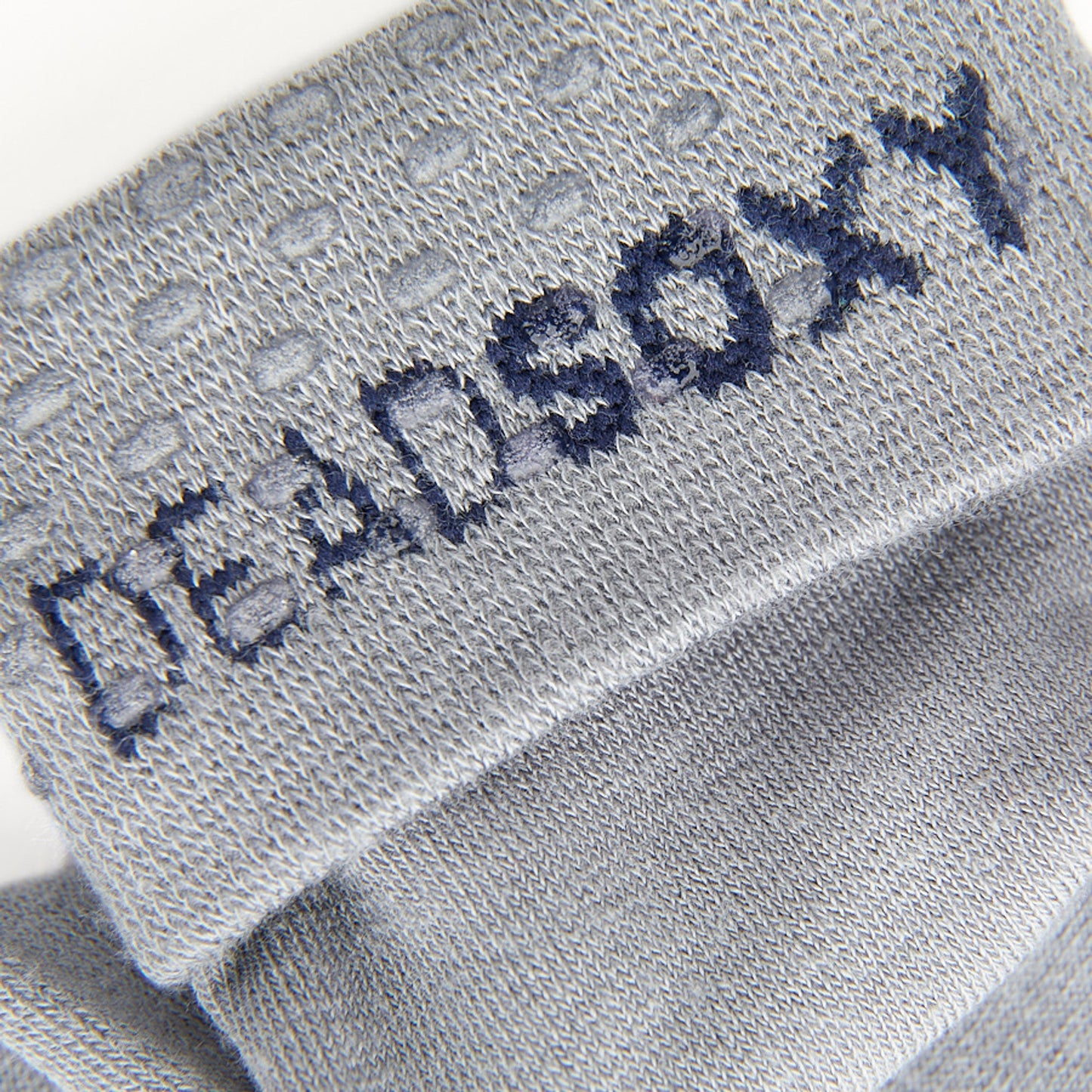Greyson 3-Pack Grey Dress Socks by DeadSoxy, boardroom dress socks with blue pattern on Tampa Home & Garden Store