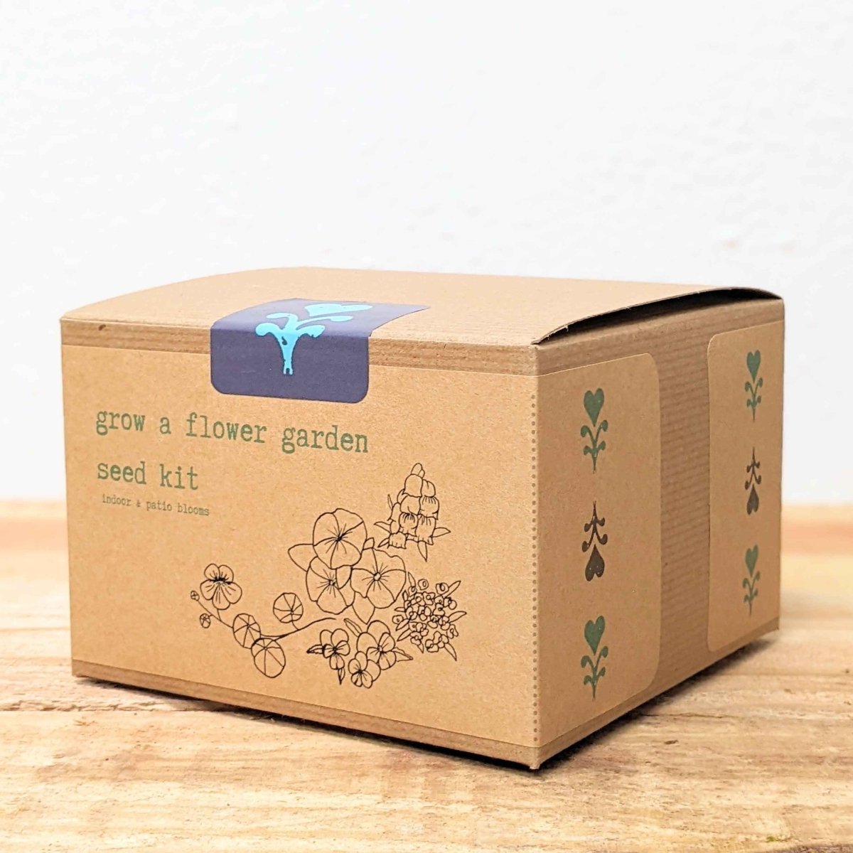 Kit de semillas para flores de interior "Cultiva un jardín de flores"