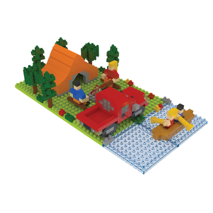 Mini Building Blocks - Camping