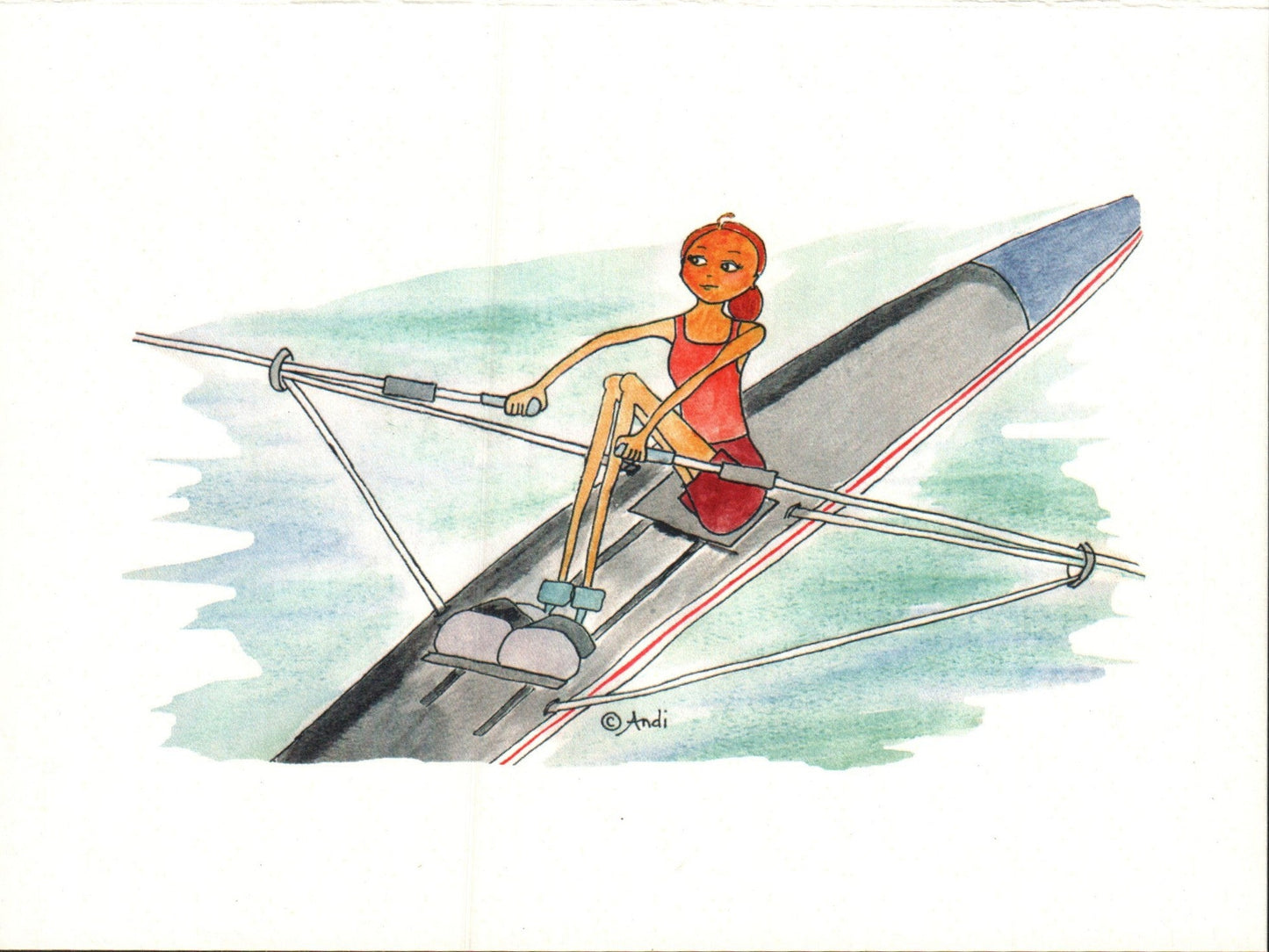 La rameuse d'Andi