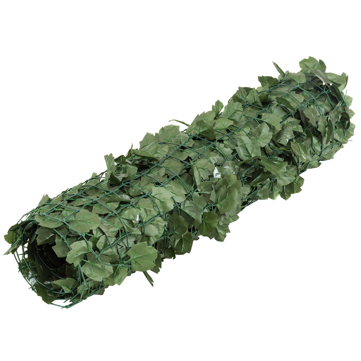 Valla de privacidad decorativa de hojas de hiedra artificial - 59 x 118 pulgadas
