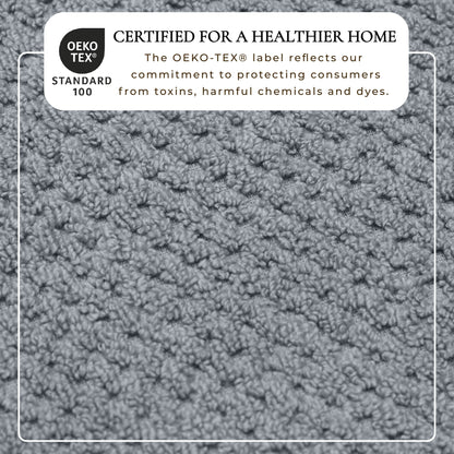 Premium Cotton Checkered Jacquard Towel for Bath