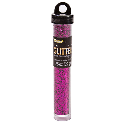 3/4 oz Glitter Tube - Fuschia