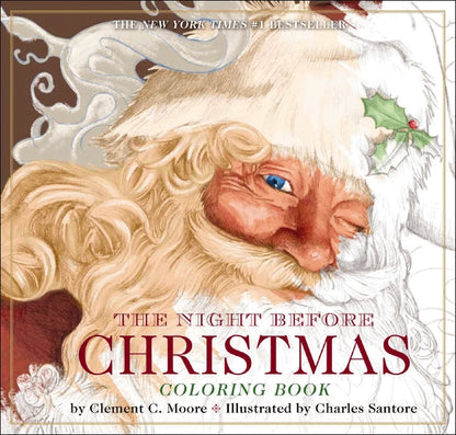 Le livre de coloriage La Nuit avant Noël : L'édition classique