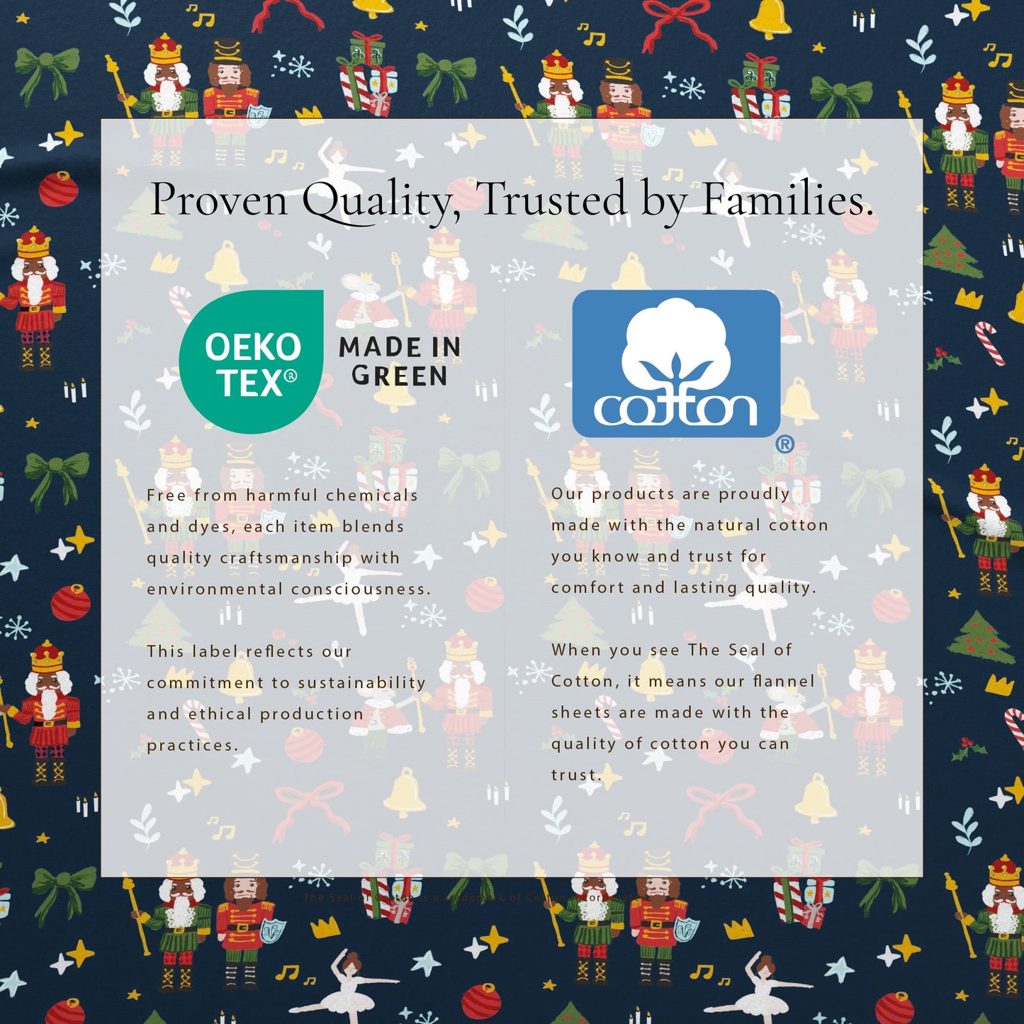 Soft and Plush Turkish Cotton Christmas Sheets