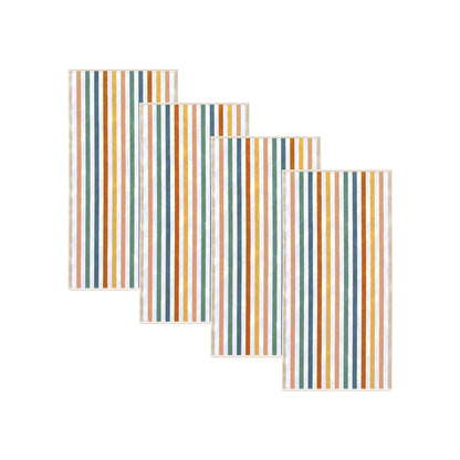 Cabana Cotton Beach Towel and Striped Border