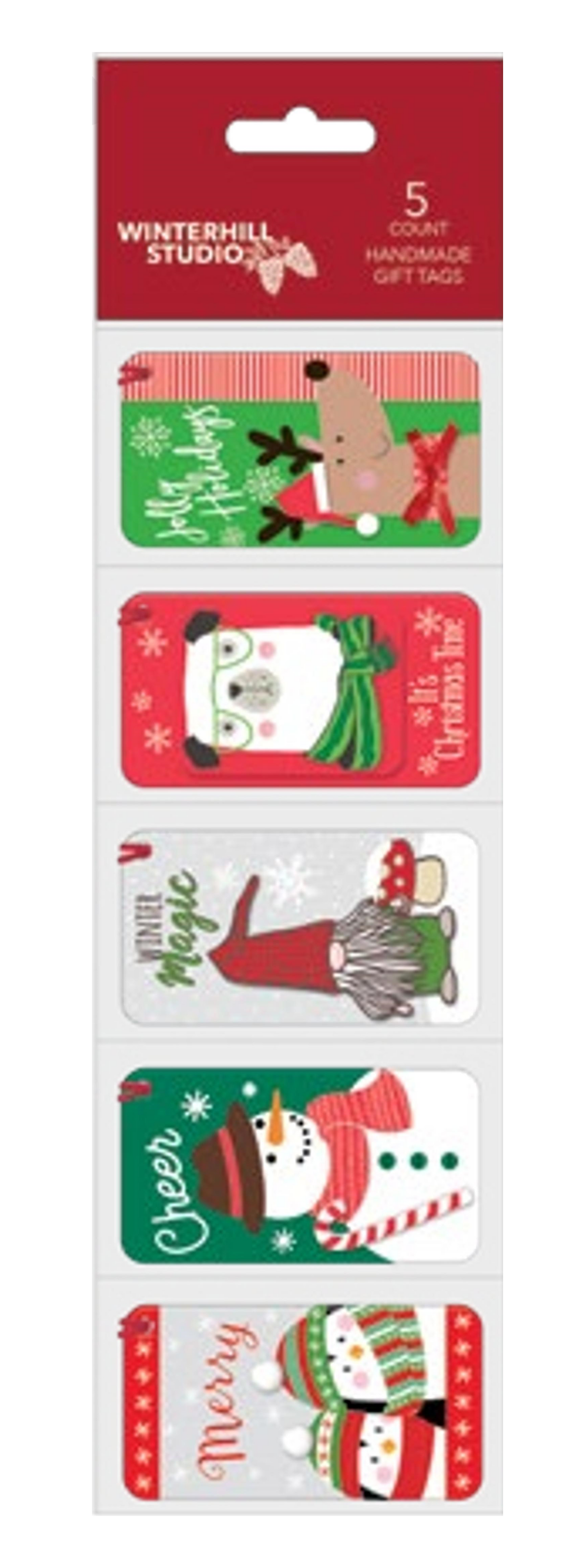 5 Count Handmade Gift Tags -