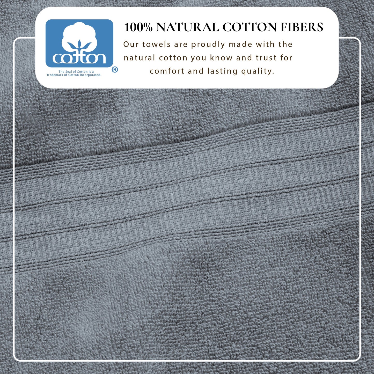 Premium Zero Twist Cotton Bath Towel and Set