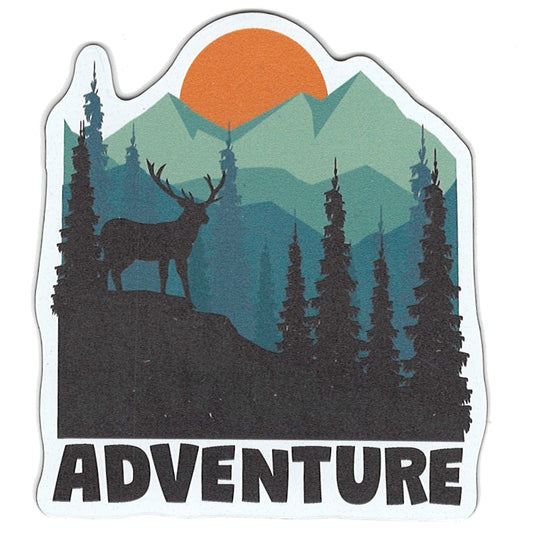 Small Flex Magnet - Adventure - Deer in the Woods - Tampa Home & Garden Store
