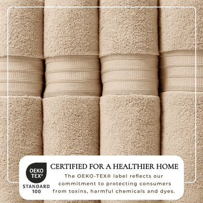Premium Zero Twist Cotton Bath Towel and Set
