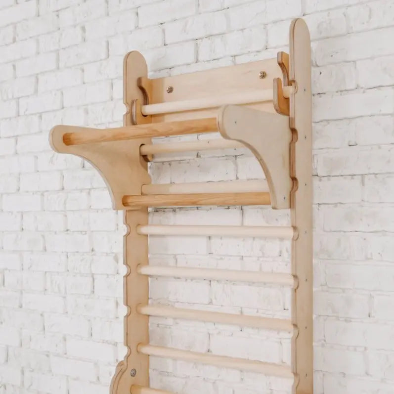 Gym addition to climbing ladders Goodevas wooden wall ladder accessory for baby toys on Tampa Home & Garden Store