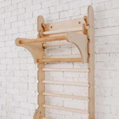 Gym addition to climbing ladders Goodevas wooden wall ladder accessory for baby toys on Tampa Home & Garden Store
