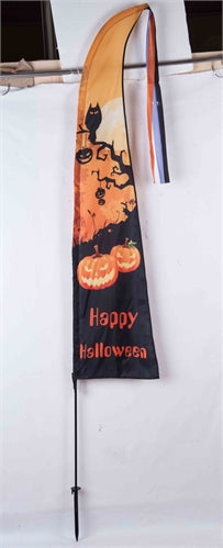 Bandera de nailon de Feliz Halloween