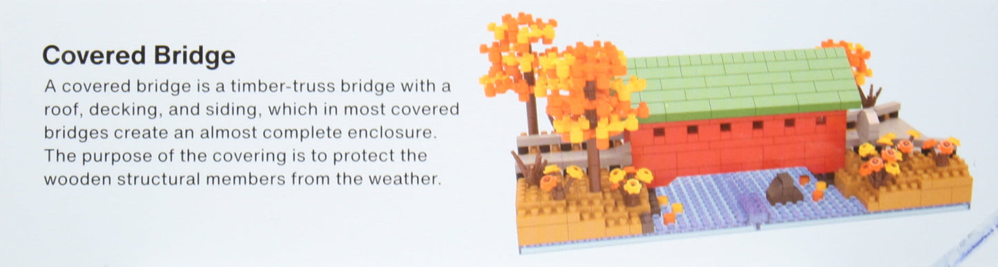 Mini Building Blocks - Covered Bridge