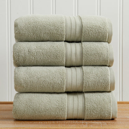 Premium Zero Twist Cotton Bath Towel and Set