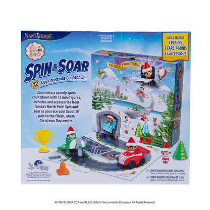 Cuenta regresiva de 12 días para Navidad con Spin And Soar