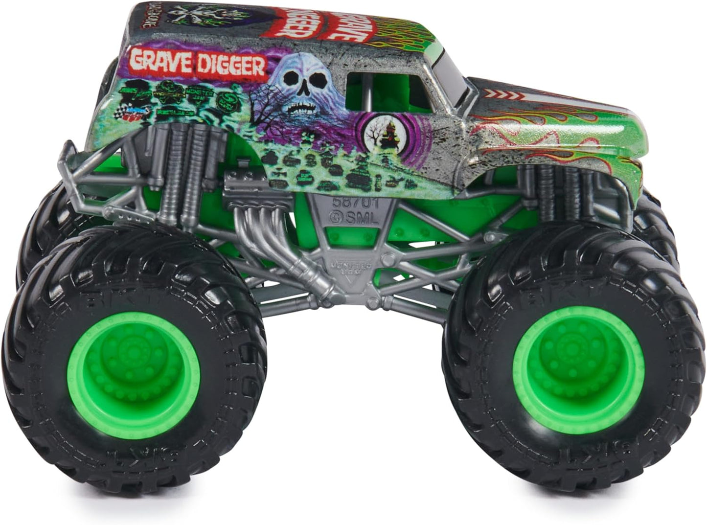 Monster Jam - Fundición a escala 1:64 - Sepulturero
