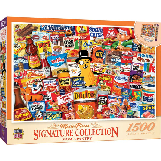Signature Collection  - Mom's Pantry 1500 Piece Jigsaw Puzzle - Tampa Home & Garden Store