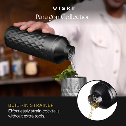 Paragon Stainless Steel Cocktail Shaker and Tin