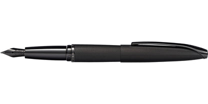 ATX brushed black stainless steel fountain pen with medium nib, Cross brand on Tampa Home & Garden Store
