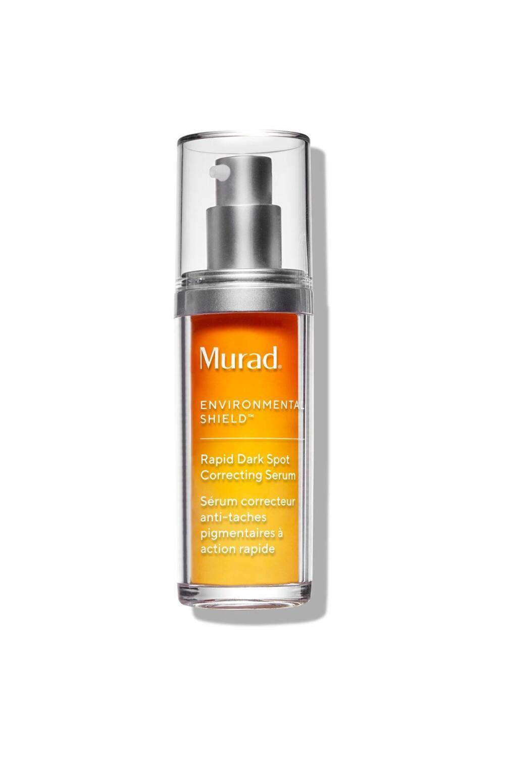 Face serum Murad Rapid Dark Spot Correcting Serum in orange amber bottle with clear pump on Tampa Home & Garden Store