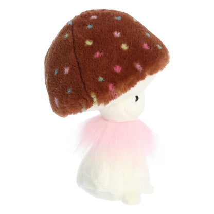 Peluche Amis des Champignons - Cupcake au Chocolat de 23 cm