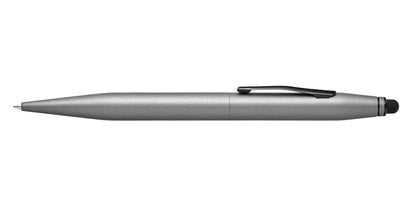 Tech2 Titanium Gray dual-function pen by A.T. Cross with metallic body and black clip on Tampa Home & Garden Store