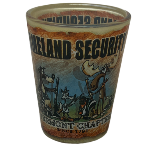 Homeland Security Shot Glass