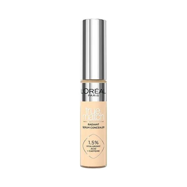 L’Oréal Paris True Match Concealer Serum bottle beige with 1.5% hyaluronic acid on Tampa Home & Garden Store