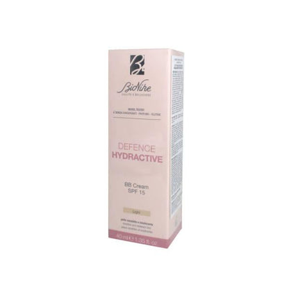 BB Cream BioNike Defence Hydactive SPF15 box in pastel pink packaging, Beauty Care Bag brand on Tampa Home & Garden Store
