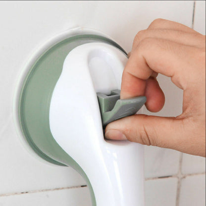 Compact And Sturdy Suction Cup Bathroom Grab Bar