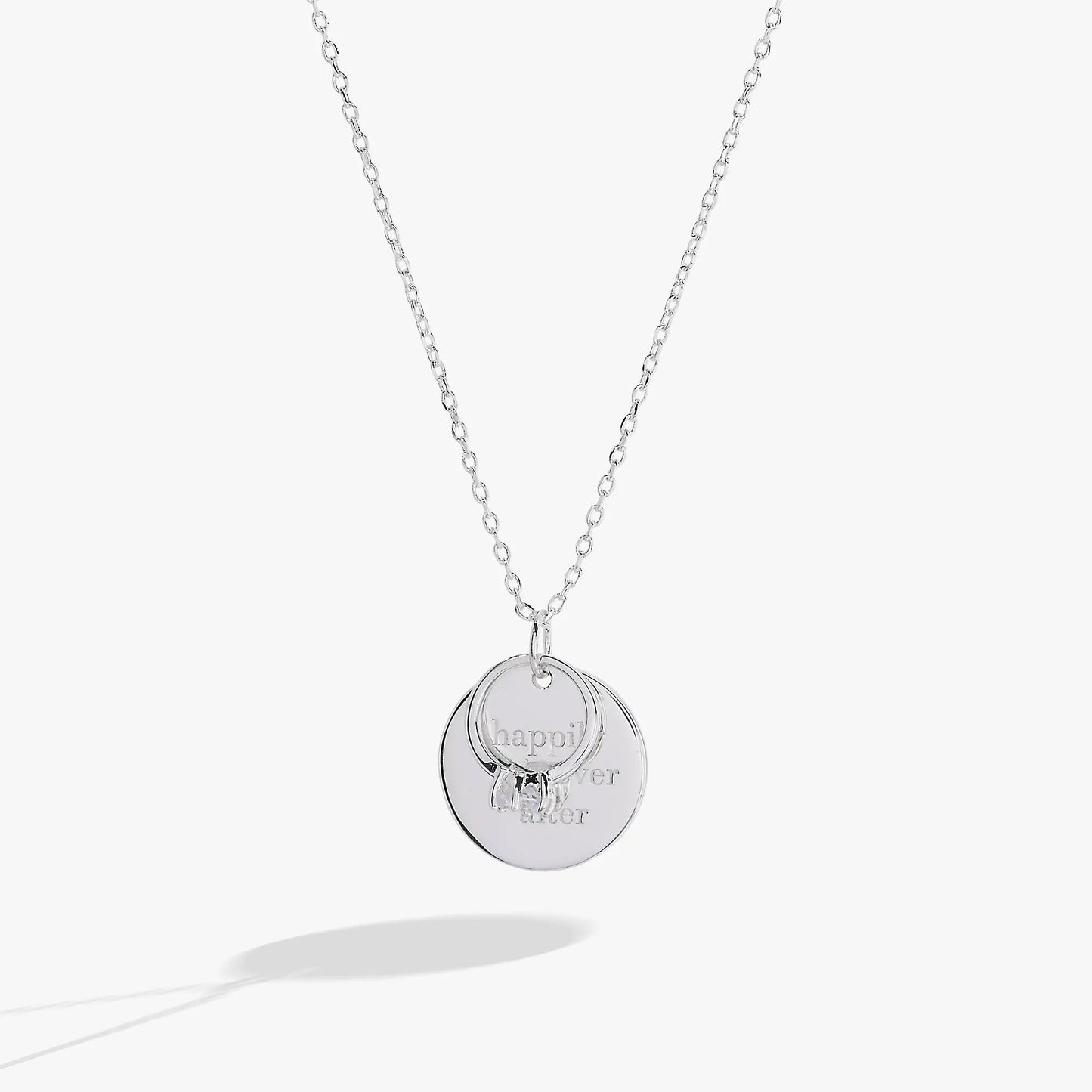 Happily Ever After Duo Charm Pendant Necklace