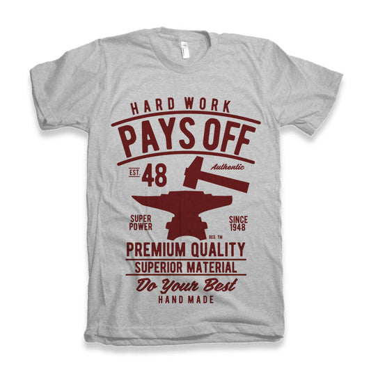 Men's bamboo viscose graphic T-shirt by Spun Bamboo in gray on Tampa Home & Garden Store