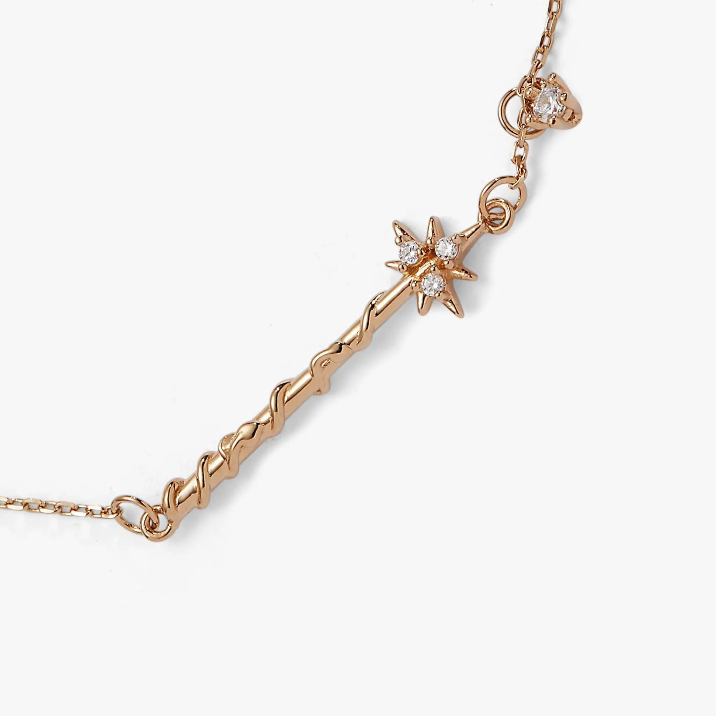 Harry Potter Hermione Wand Bracelet Charm