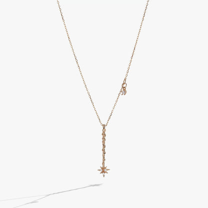 Harry Potter Hermione Wand Necklace with Crystal